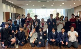 ニュージーランドの高校生の受け入れ