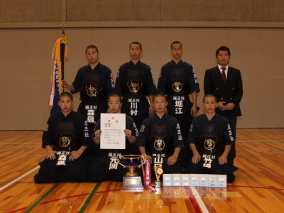 第71回大阪高校総体剣道大会 男子優勝 女子第3位 履正社高等学校