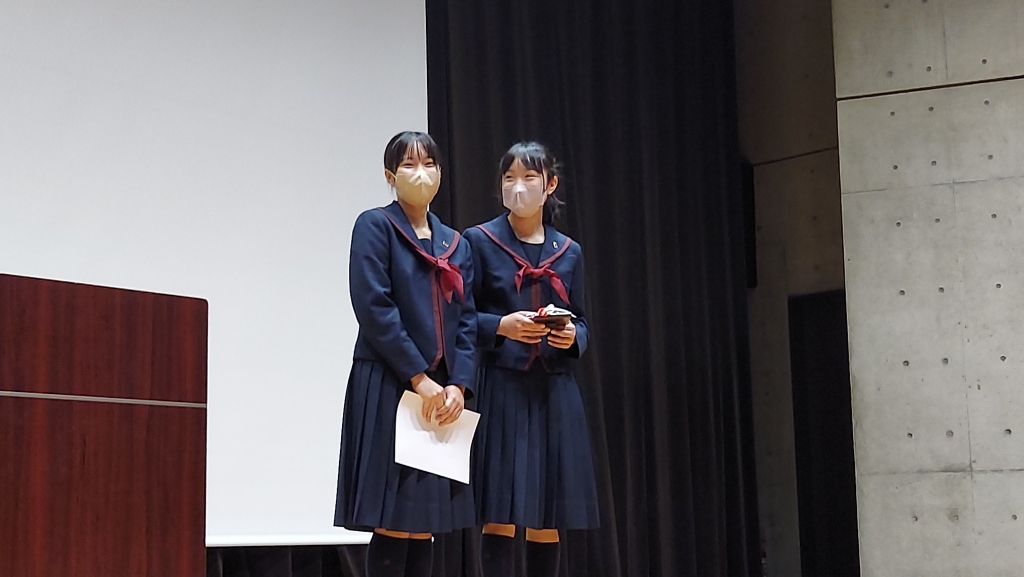 1学期始業式〈中学校〉