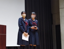 1学期始業式〈中学校〉