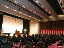 第38回 履正社中学校・卒業式