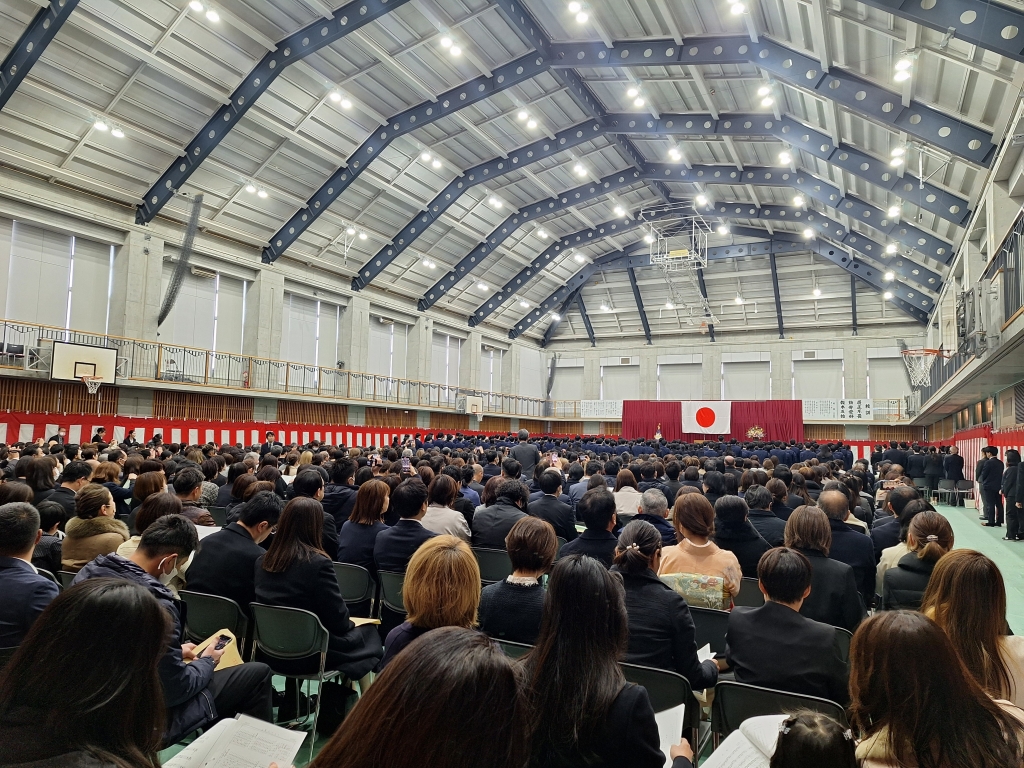 第74回 履正社高等学校・卒業式