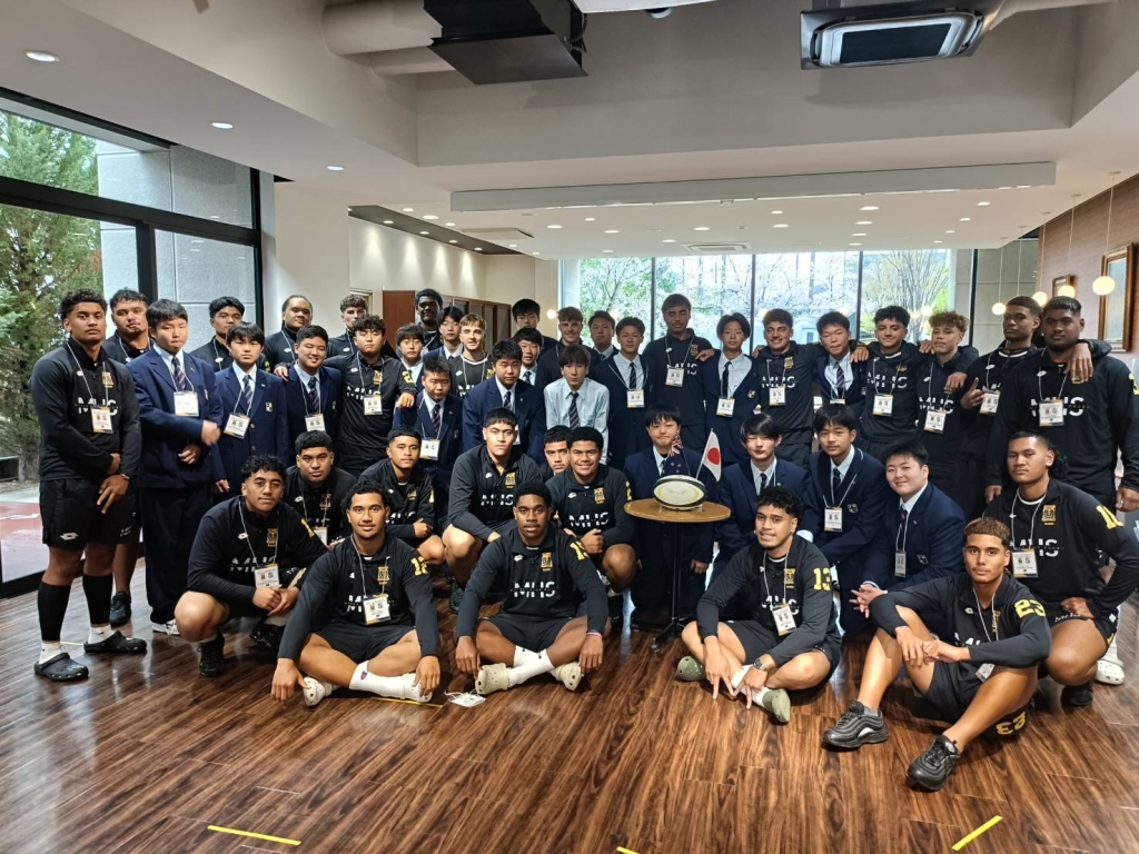 【国際交流】Massey High School（NZ）ラグビー部