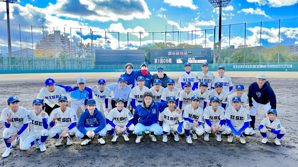 【軟式野球部】ＯＢ戦を開催しました