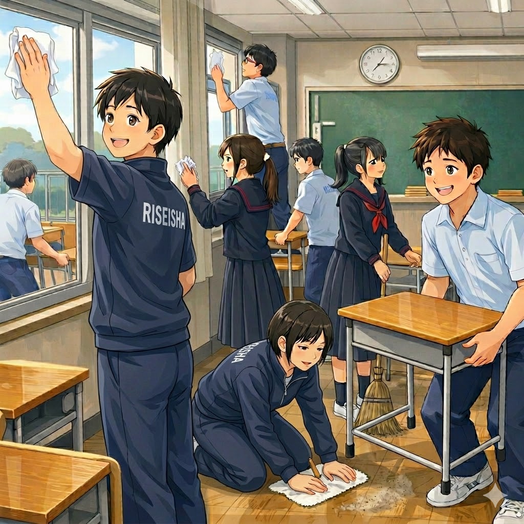 【高校校長ブログ】Vol.27　2025年度修了　「お掃除のすゝめ」