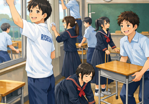 【高校校長ブログ】Vol.27　2025年度修了　「お掃除のすすめ」