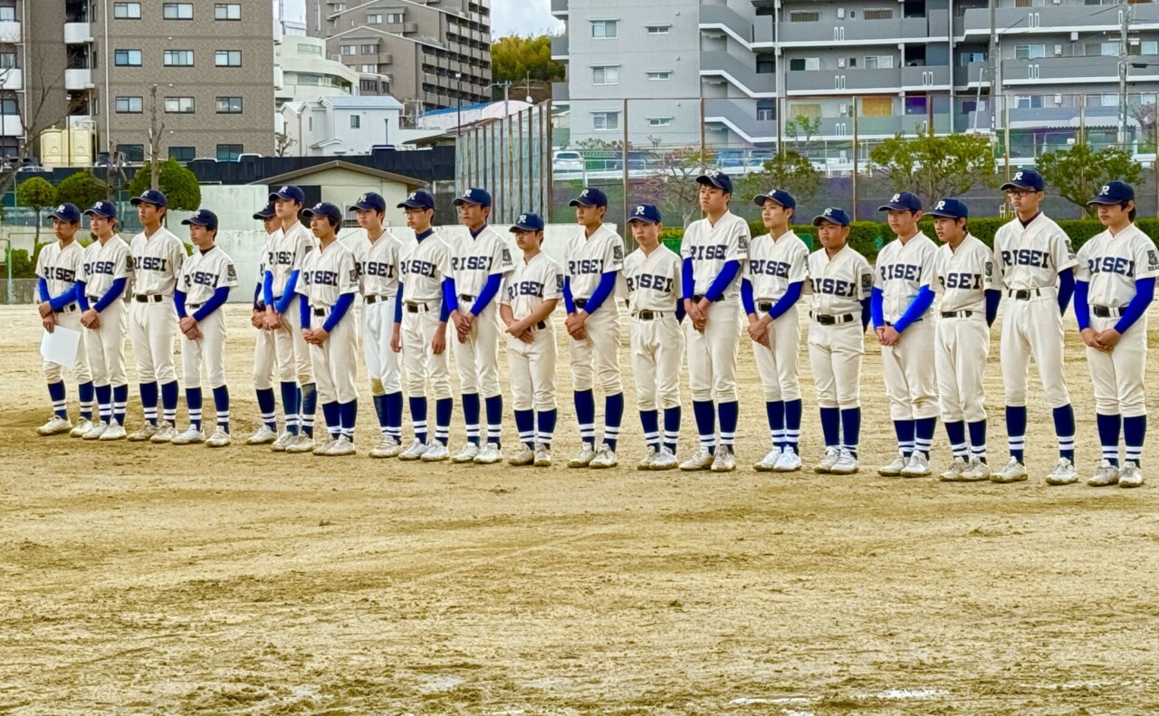 【中学・軟式野球部】秋春連続となる大阪府大会出場決定