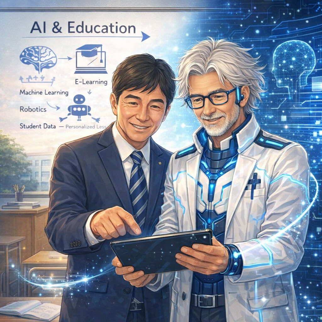 篠ブログ №３ AI先生のブログ診断―「老いては‘AI’に従え」（中高編）