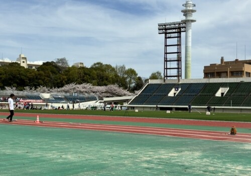 【高校・陸上競技部】大阪陸上競技記録会（第1回・第2回）に出場しました。