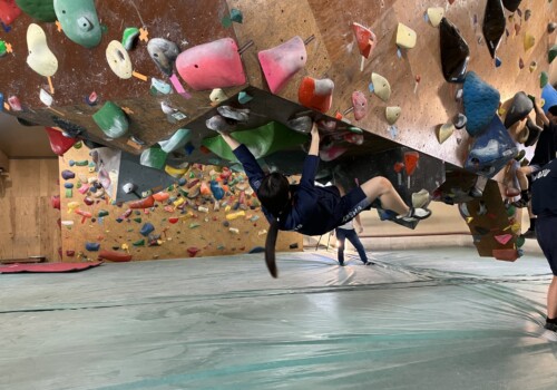 【高校・クライミング部】活動風景