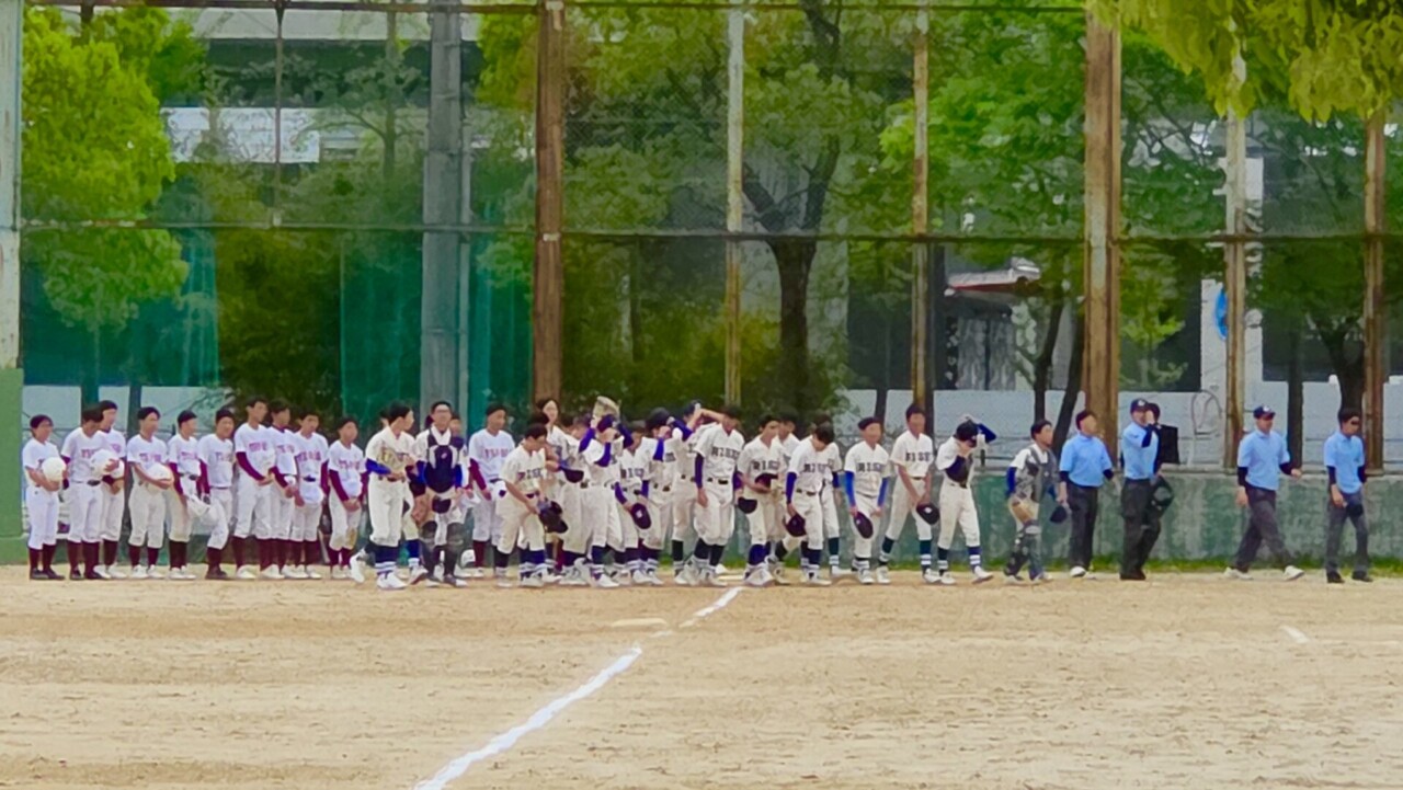 【中学・軟式野球部】春の大阪府大会ベスト16