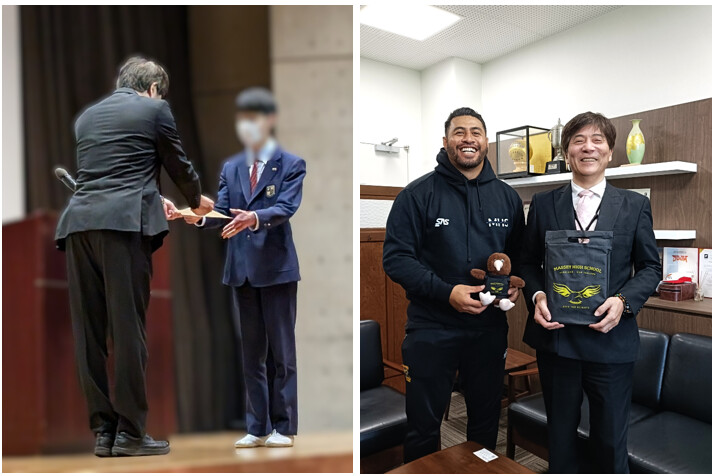 篠ミニ 4.27　今日の校長ミッション―認証式とＮＺからのお客様（超ミニ）