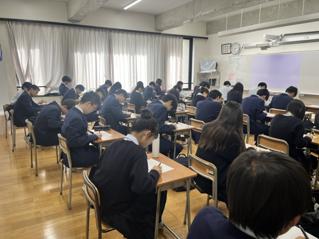 「早朝テスト」