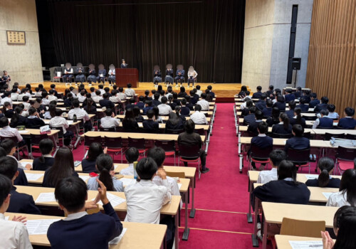 「生徒会」って何？（生徒会役員立候補者立会演説会に思う）