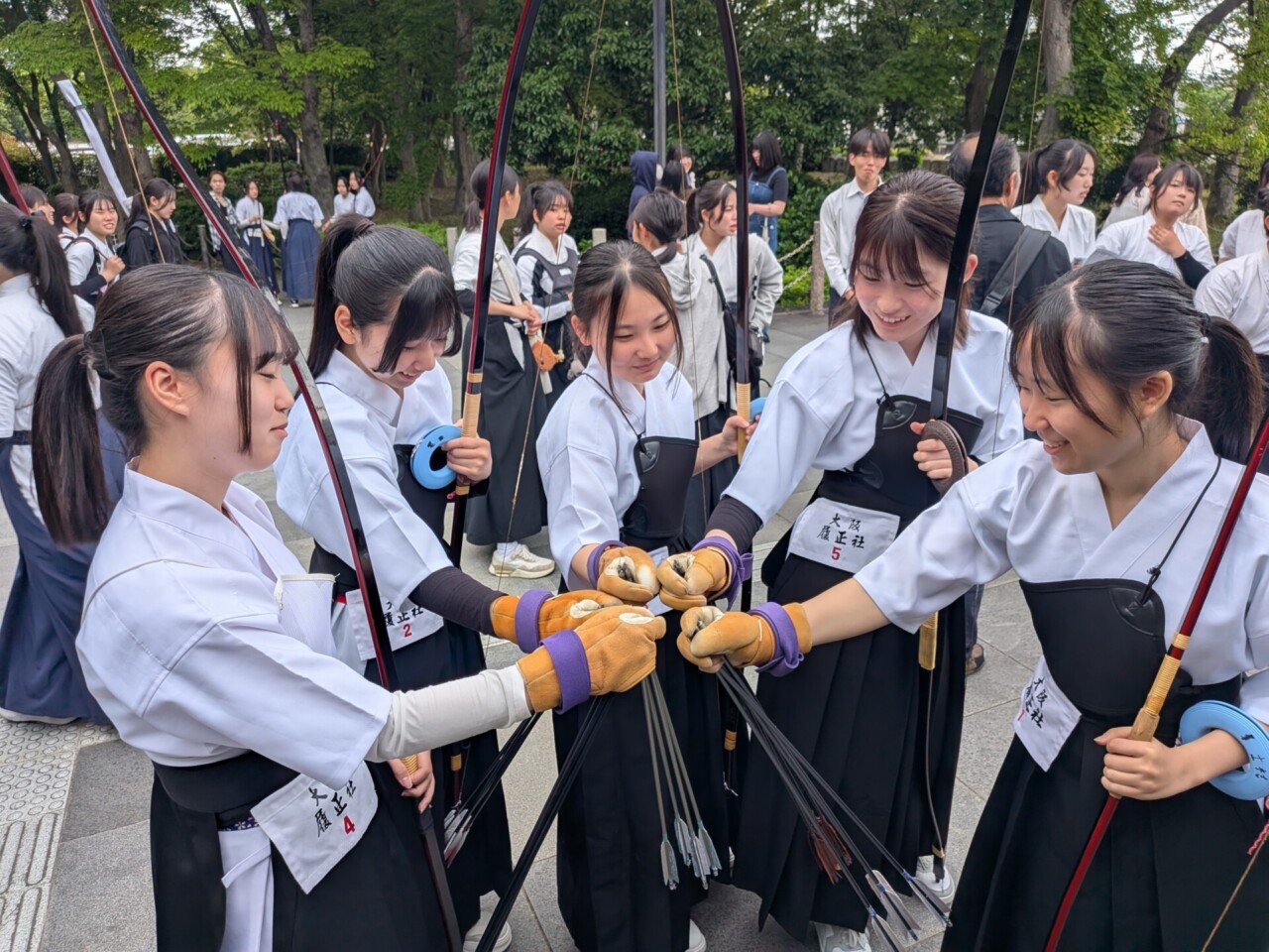 【高校・弓道部】春季大会に出場しました