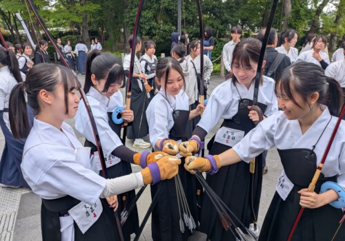 【高校・弓道部】春季大会に出場しました