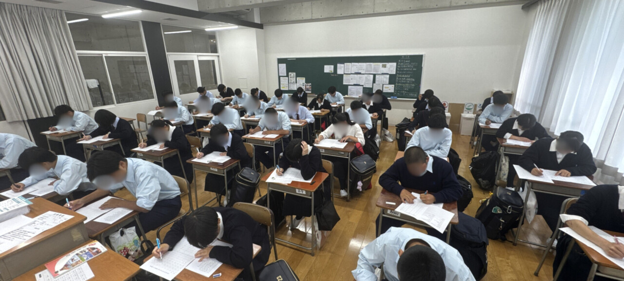全校一斉英単語テスト