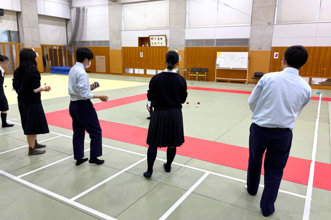 中学・高校 合同参加のニュースポーツ大会実施！