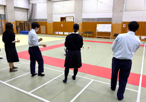 中学・高校 合同参加のニュースポーツ大会実施！