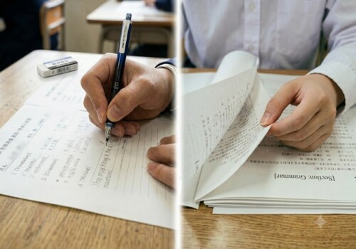 篠ミニ5.22　静寂の中の対峙―中間試験１日目１限目（超ミニ）