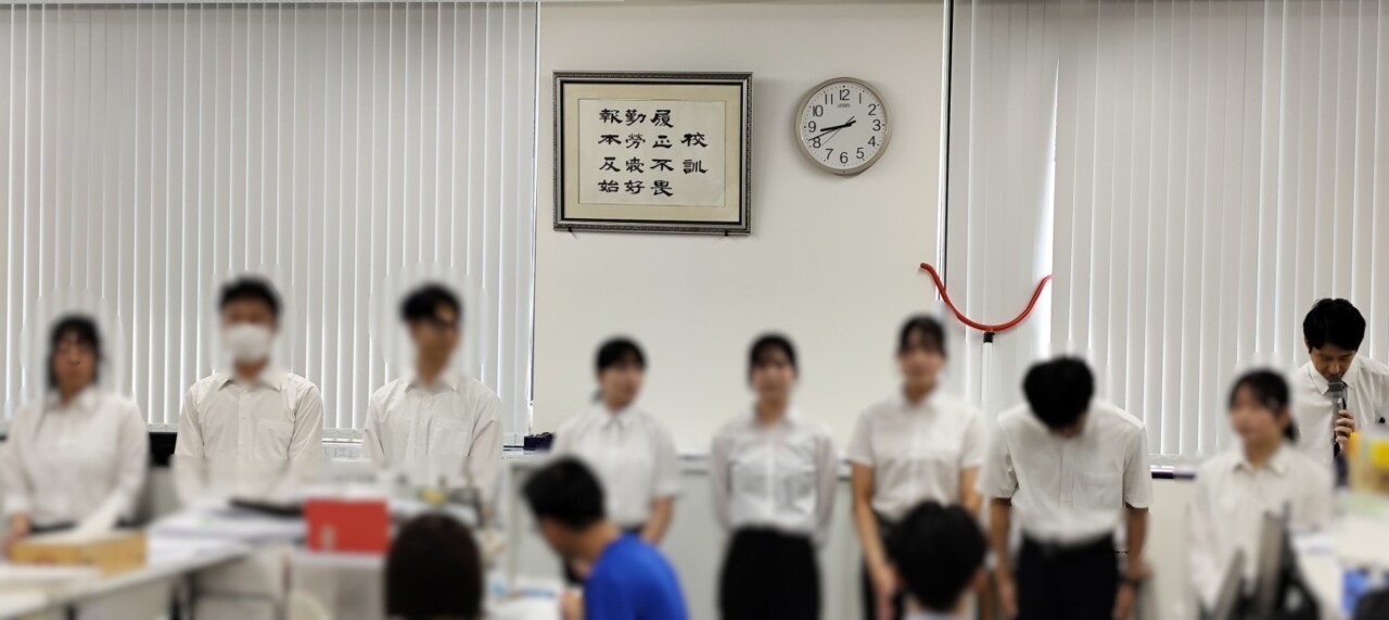 篠ミニ 6.01 「OBが未来の教師を目指して」―教育実習(６月期)スタート
