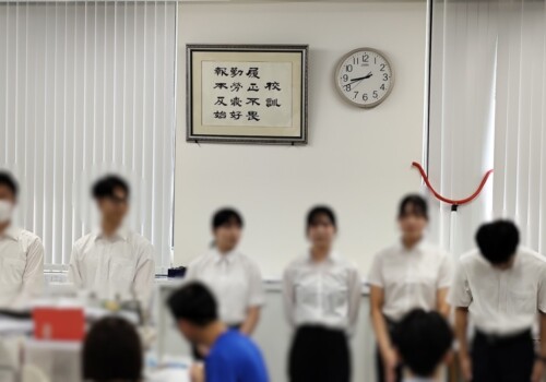 篠ミニ 6.01 「OBが未来の教師を目指して」―教育実習(６月期)スタート