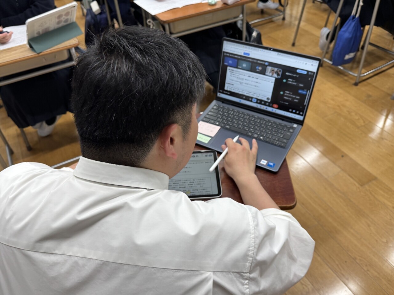 土曜日午後も積極的に放課後ゼミで成長中！