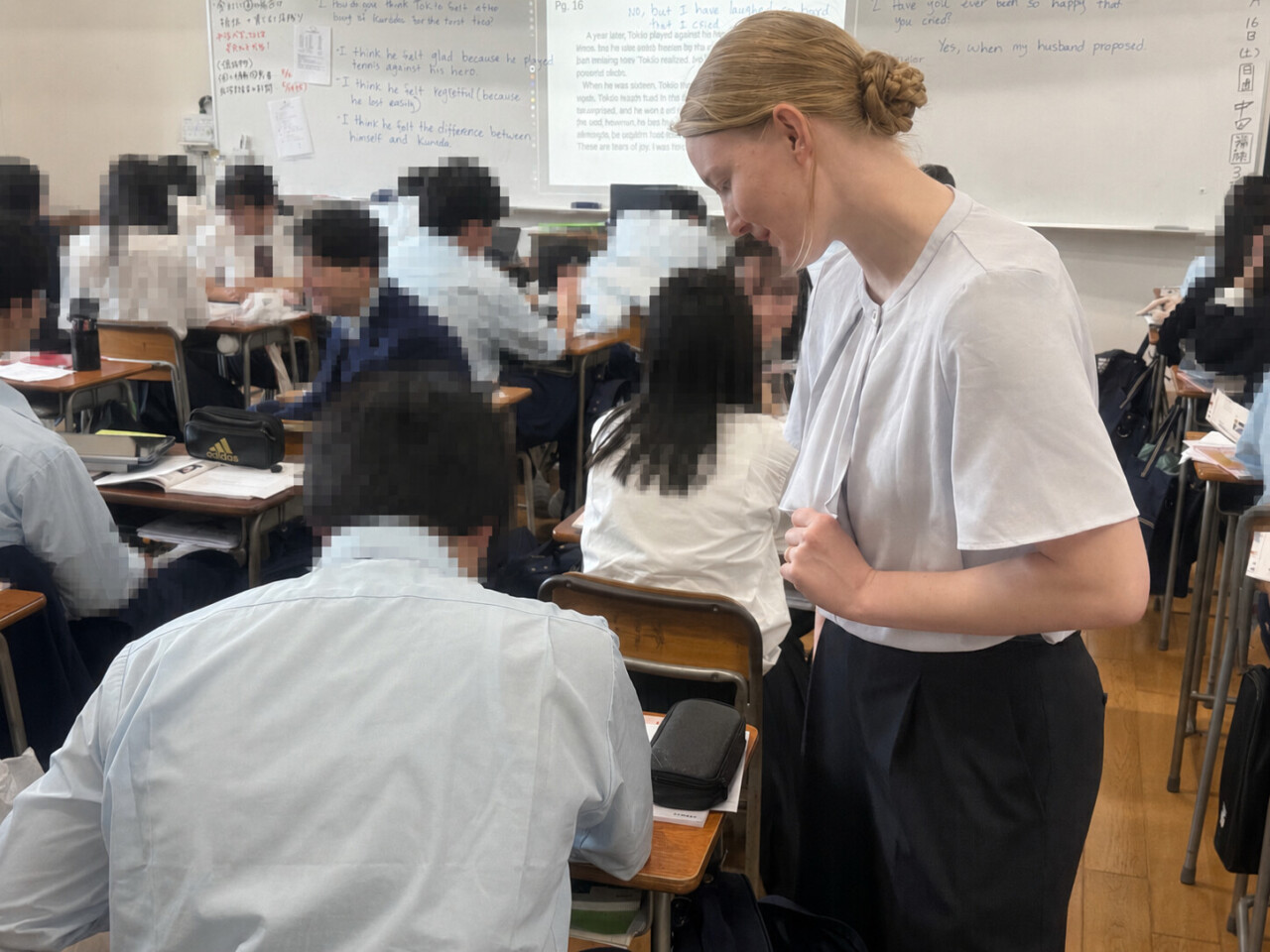 イザベル先生との楽しい授業