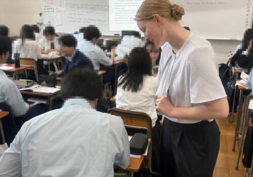 イザベル先生との楽しい授業