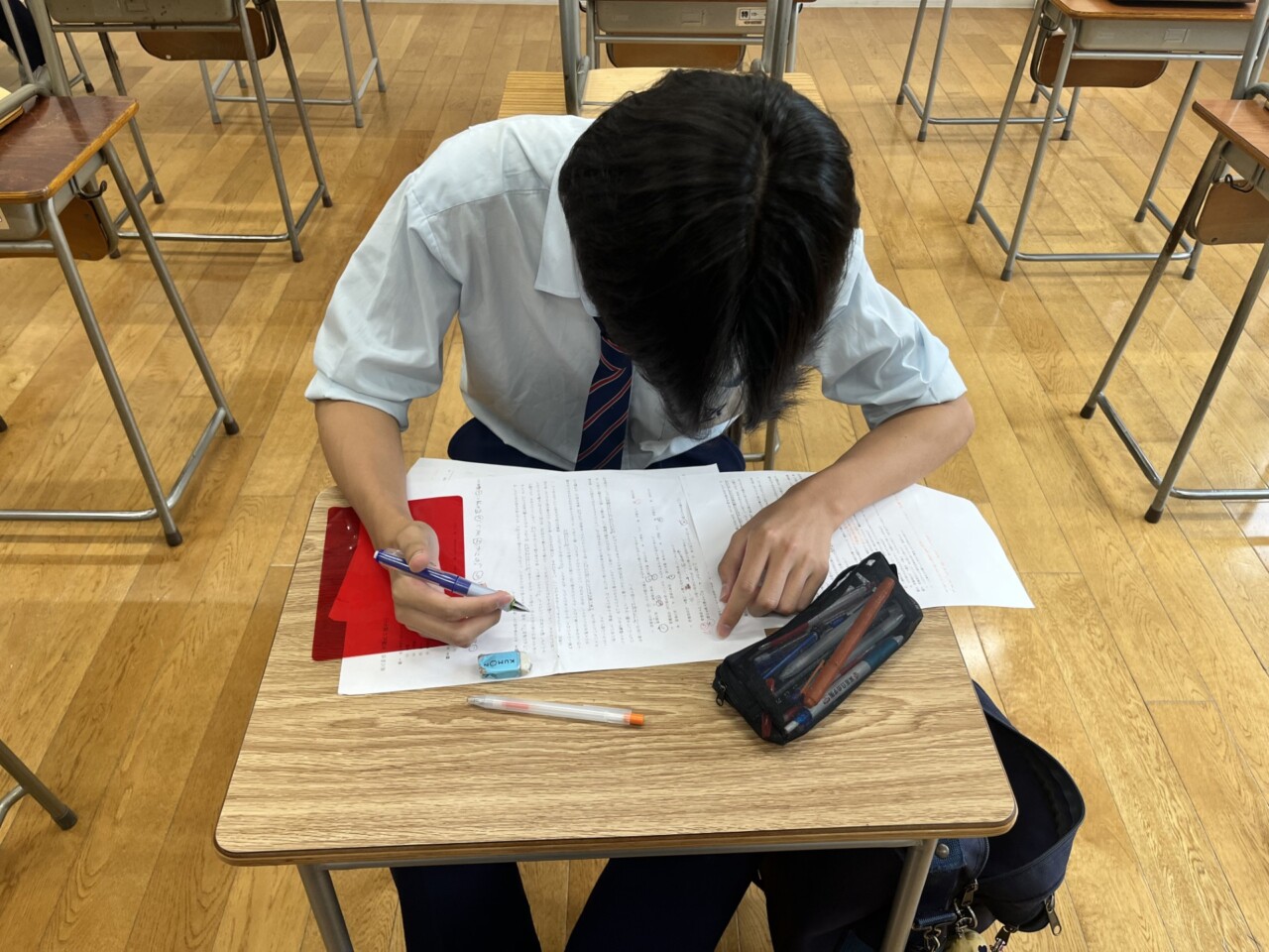 １学期　中間試験
