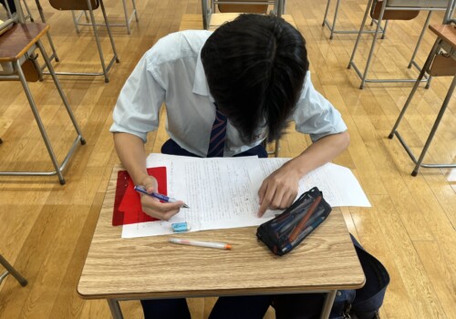 １学期　中間試験