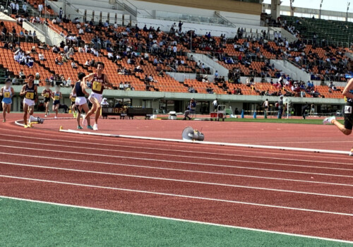 【高校・陸上競技部】大阪高校陸上地区予選会に出場