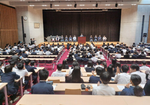 初めての生徒会選挙