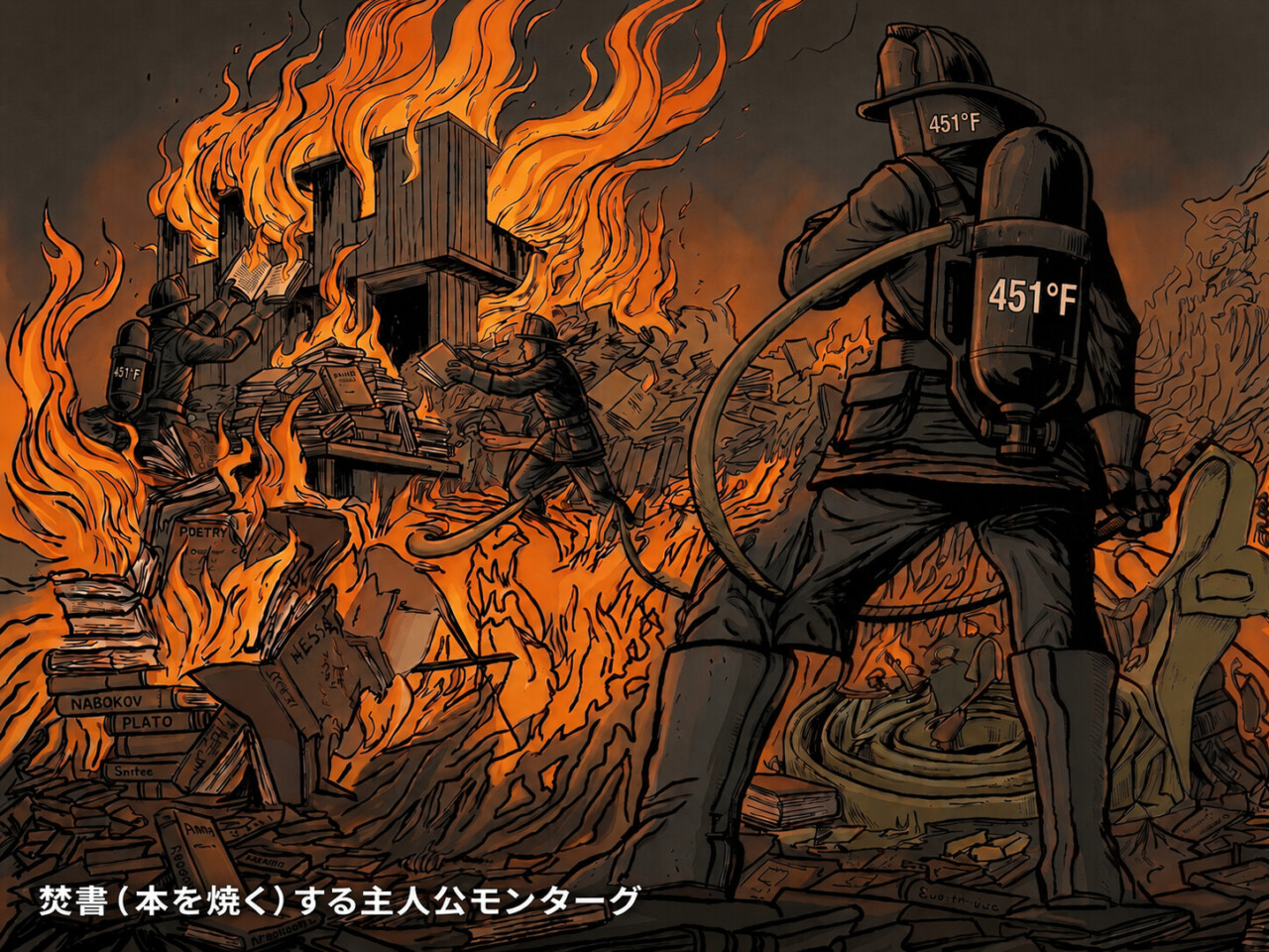 篠ブログ№８　『華氏451度』が映し出すAI時代の「考える力」―丸本分析（言語技術）