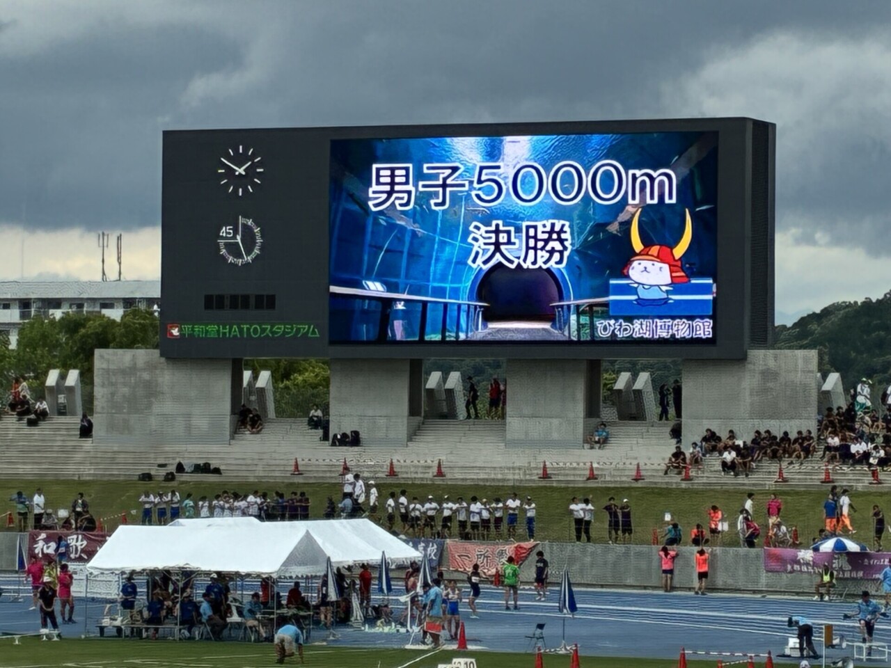 陸上競技部（競技コース）近畿大会に出場いたしました。