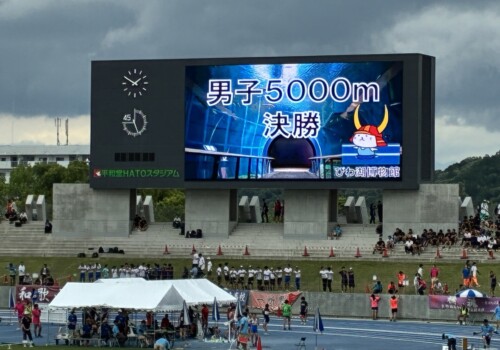 陸上競技部（競技コース）近畿大会に出場いたしました。