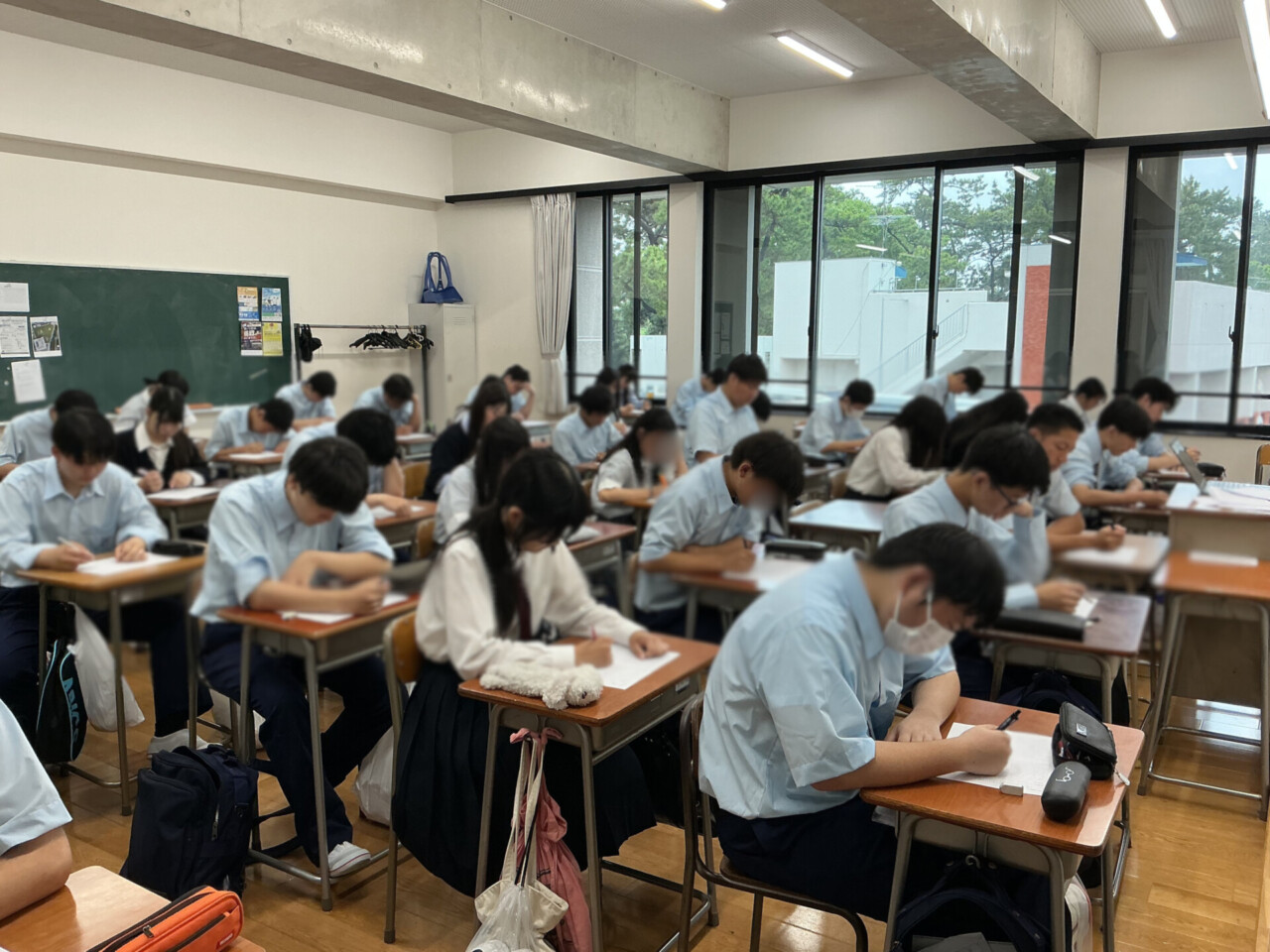 早朝テスト開始