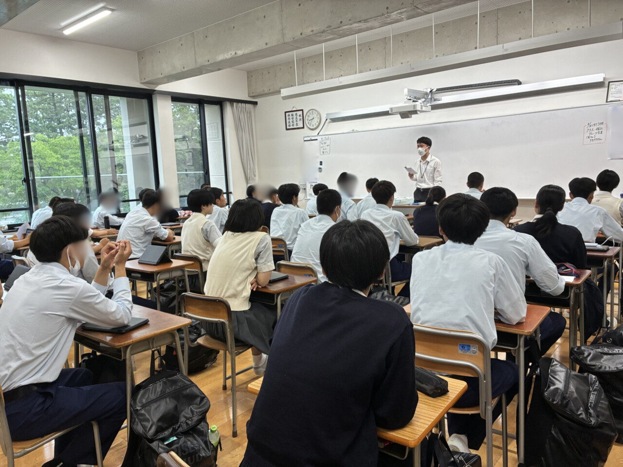 教育実習の時期となりました