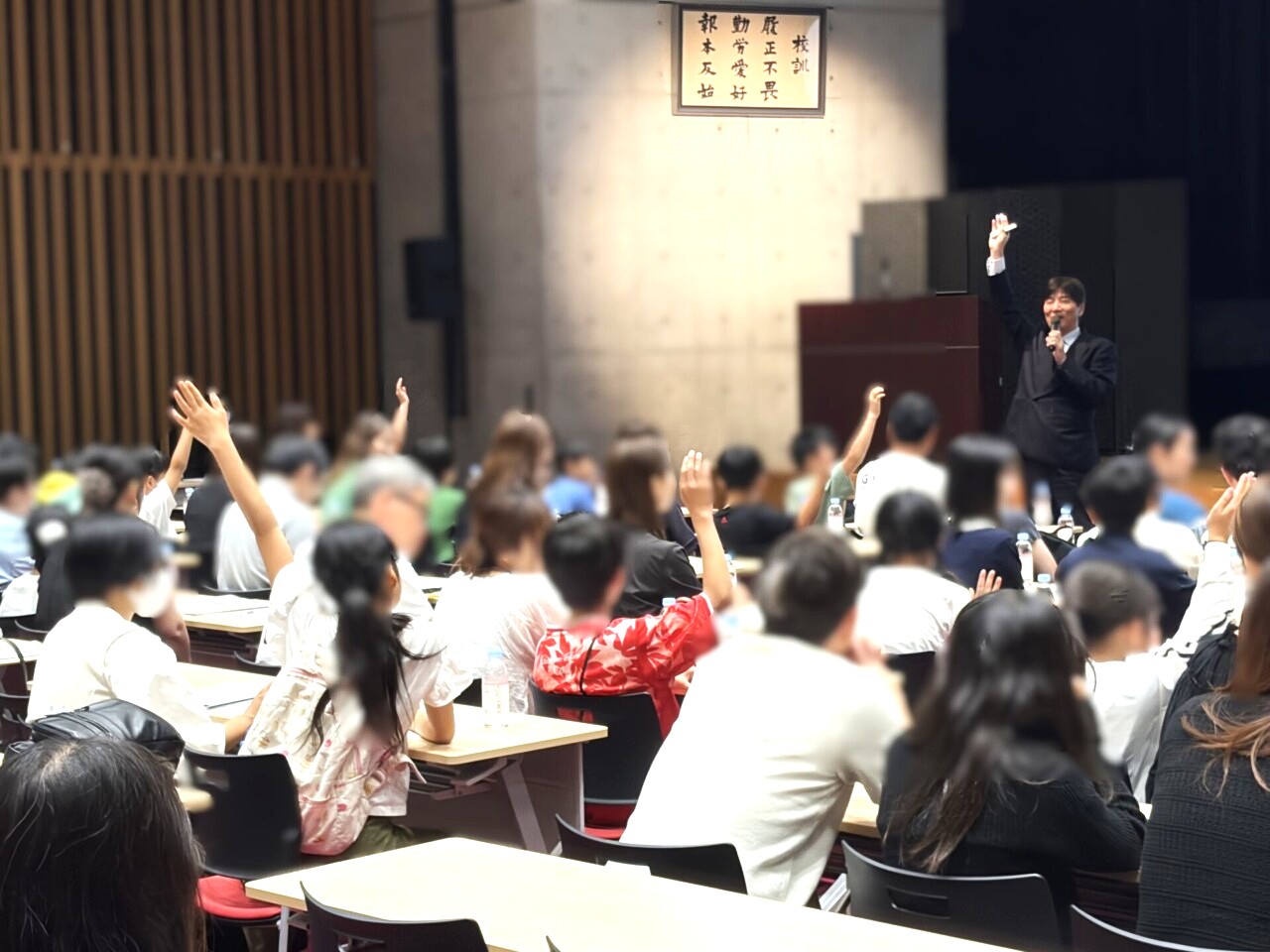 篠ミニ 6.13　はや３回目―‘流れ’で追う 中学入試説明会