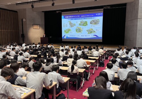 近畿大学様がお越しくださいました