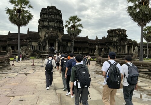 修学旅行　シンガポール･カンボジア　２班①