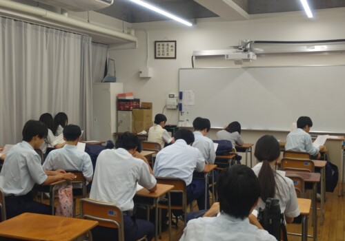 夏期特別時間割終了