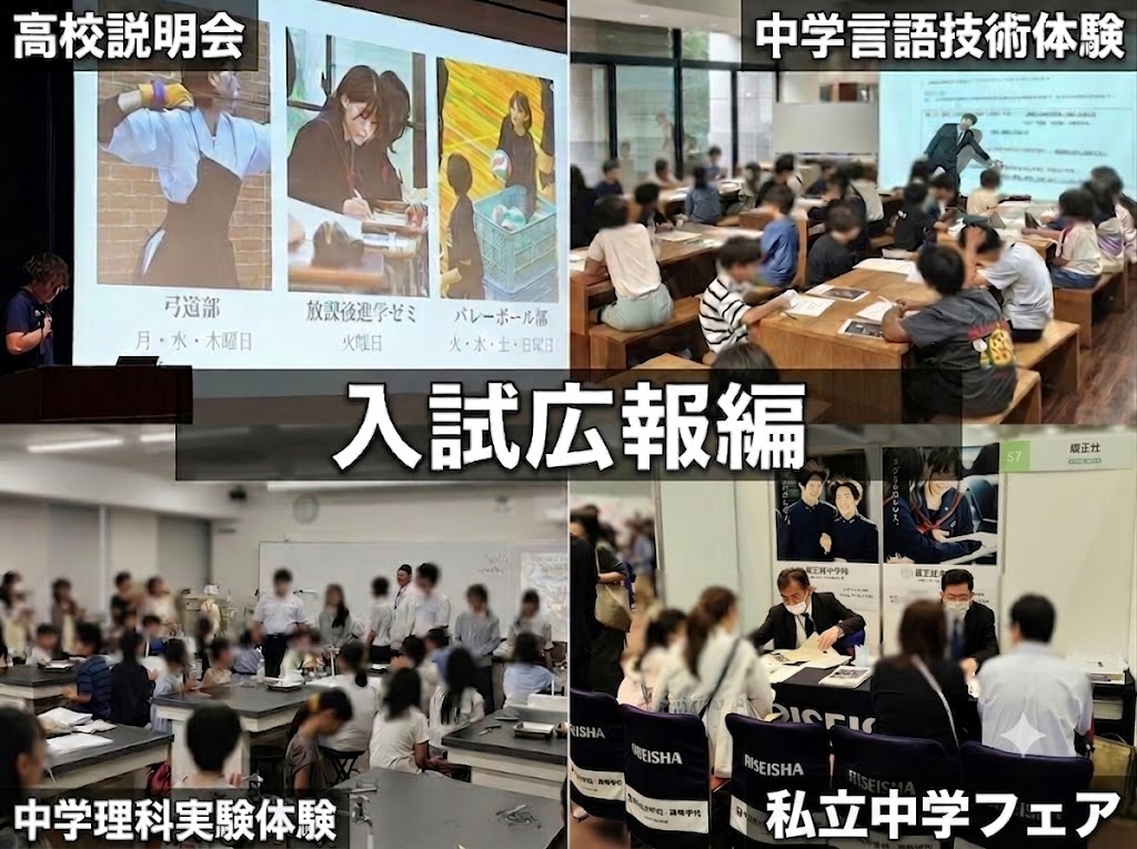 篠まとめ5　【篠ミニ】入試広報編―26年度4～7月