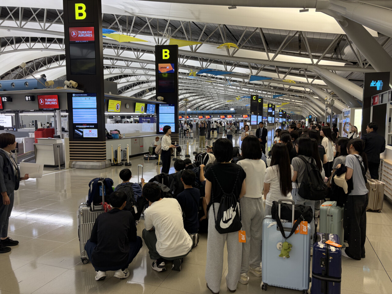 修学旅行･シンガポール/カンボジア２班①