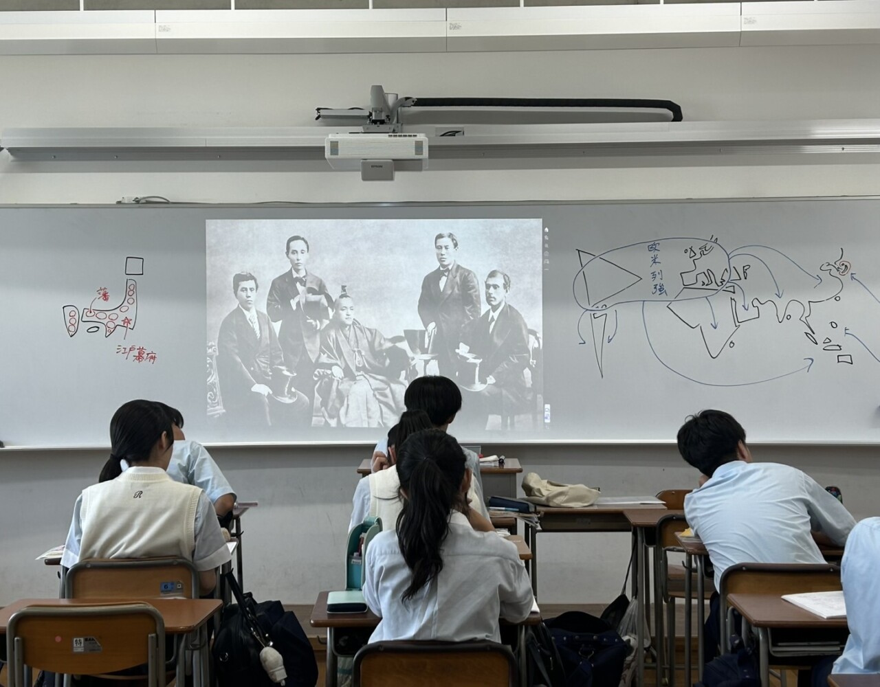 【授業風景】岩倉使節団と有名大学設立者の志【歴史総合】