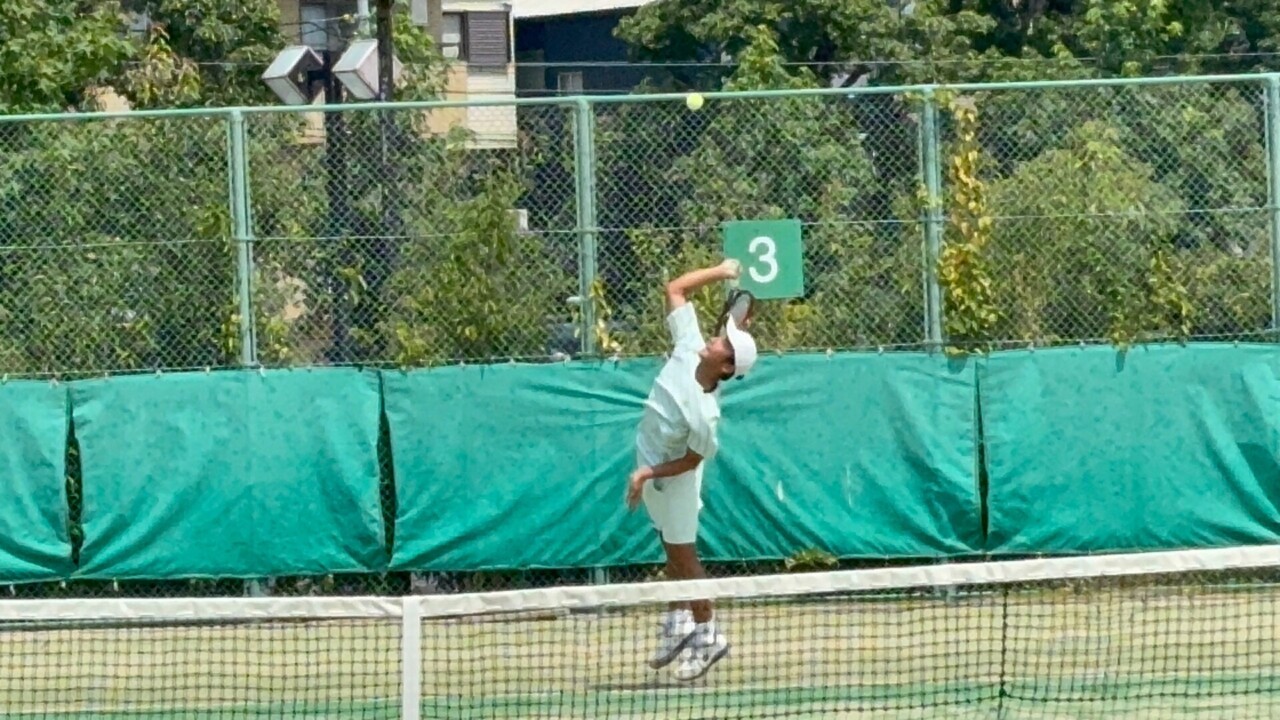 【高校・テニス部】「第73回大阪私立高等学校総合体育大会テニス選手権」男子シングルス第3位