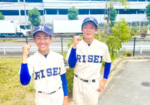 【中学・軟式野球部】大阪優勝大会2回戦突破！