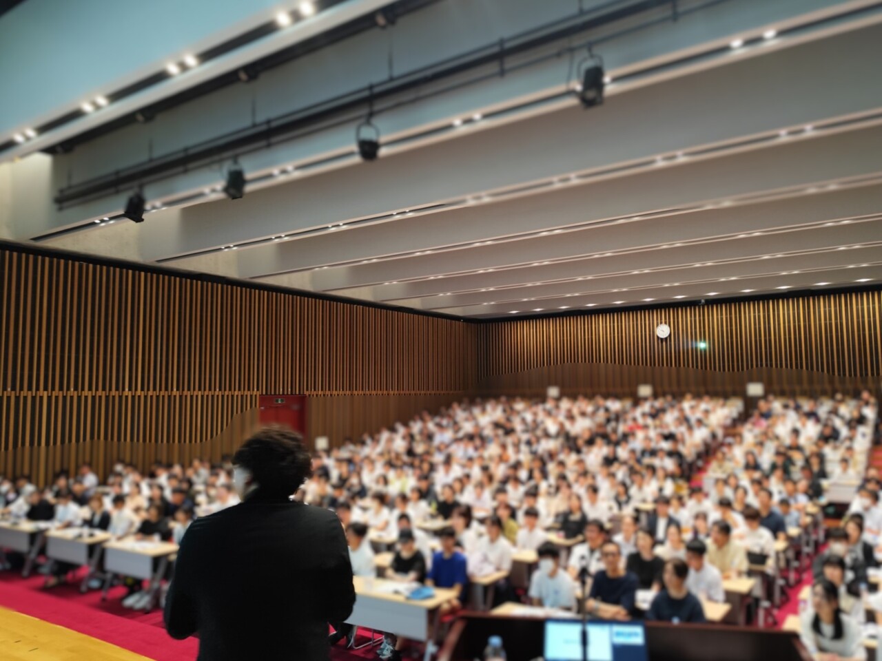 篠ミニ 8.22　夏休みＳＰ1―熱気あふれる履正社高校入試説明会＆体験授業