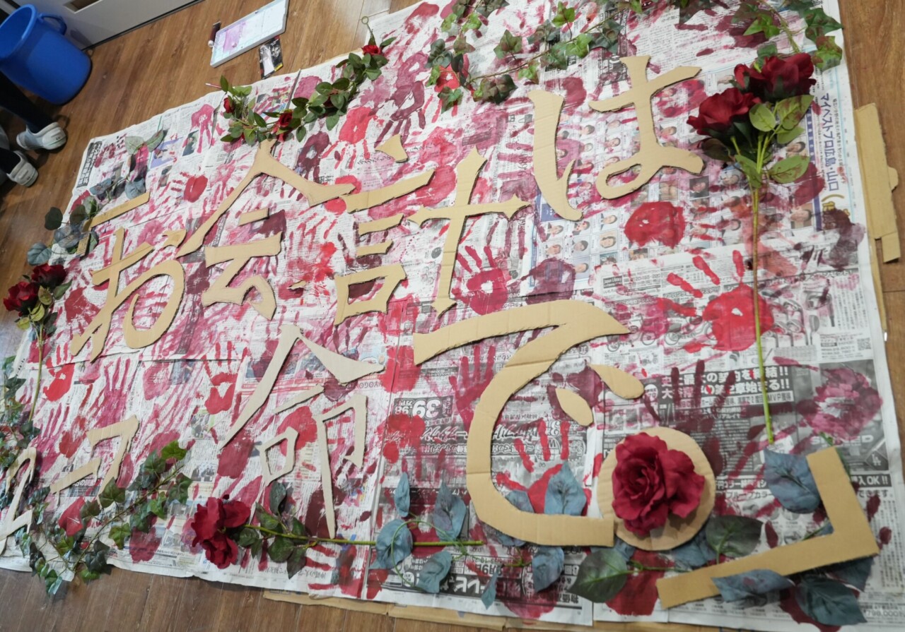 文化祭準備！【２年７組】