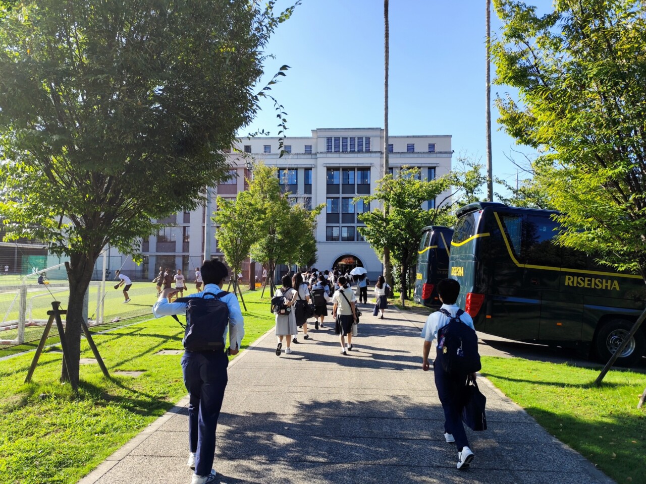 篠ミニ 9.01　長月一日―履正社2学期始業式＆教員研修